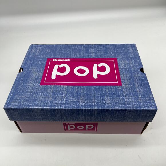 Pop Womens Grandiose Heeled Sandals Blue White Size 9.5M - Picture 11 of 12